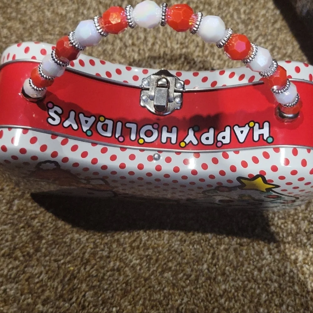 Hello Kitty storage tin